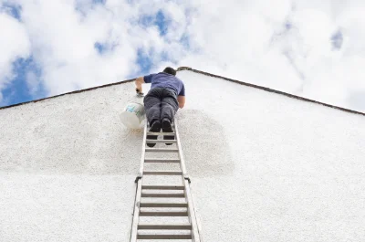 Peinture extérieure à Fontenay-sur-Conie — façades et ravalement